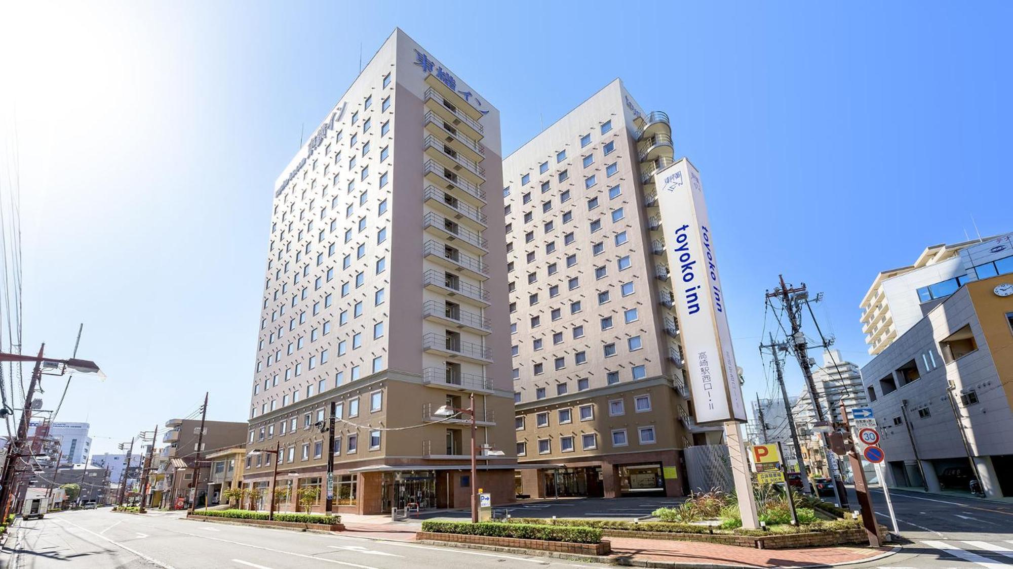 Toyoko Inn Takasaki Eki Nishi Guchi No 2 Exterior photo